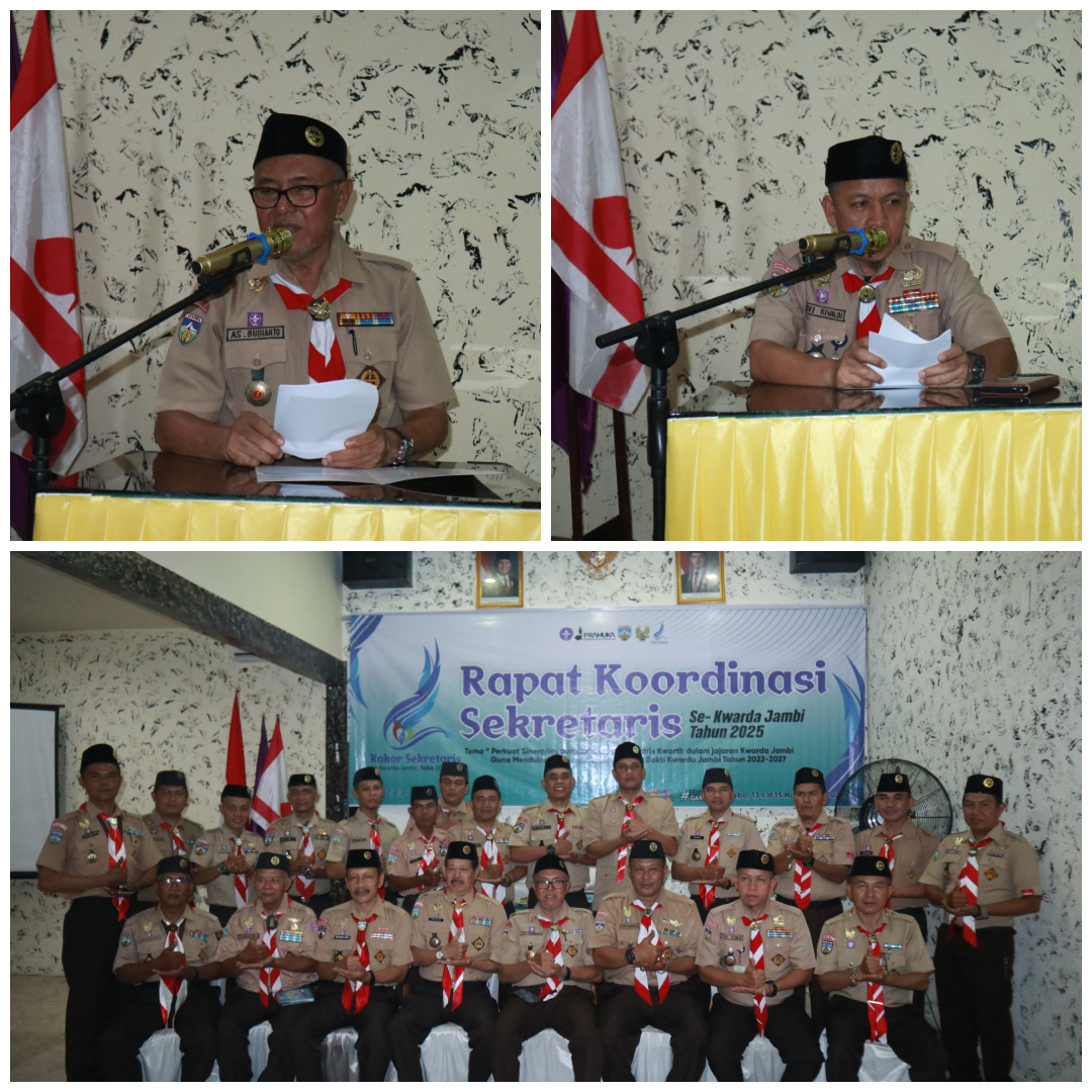 Rakor Sekretaris Se Kwarda Jambi Tahun 2025