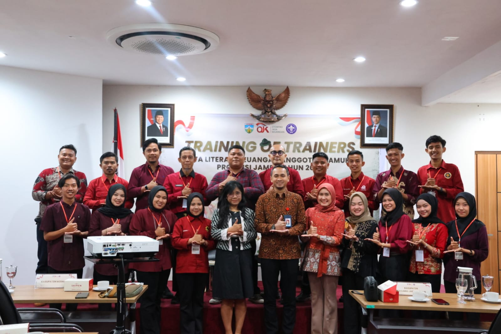 Gandeng Pramuka, OJK Jambi Cetak Agen Perubahan untuk Berantas Investasi Bodong hingga Judi Online